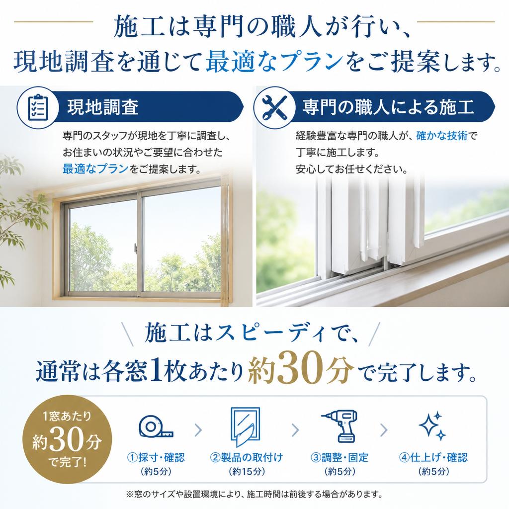 施工方法とその流れ