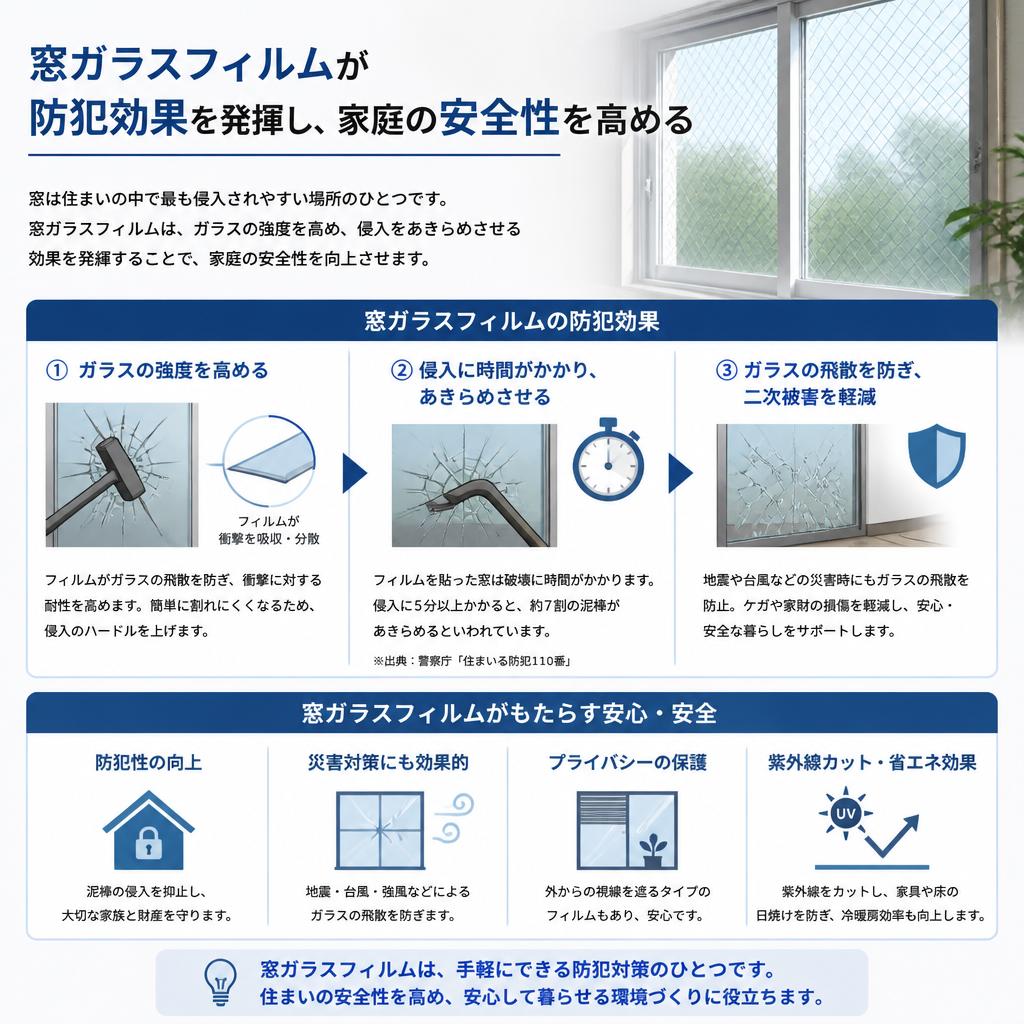 防犯と安全性の向上