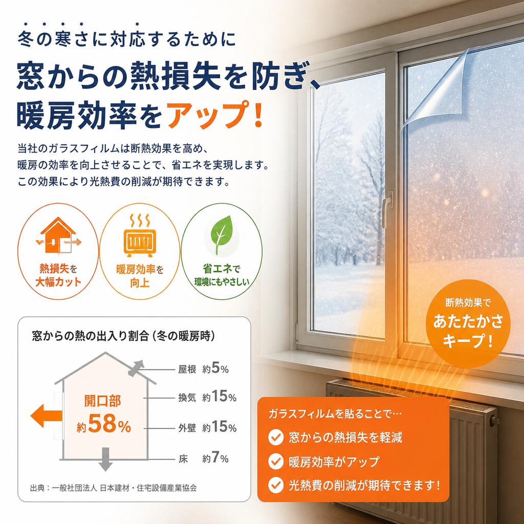 冬の暖房効率を最大化する方法