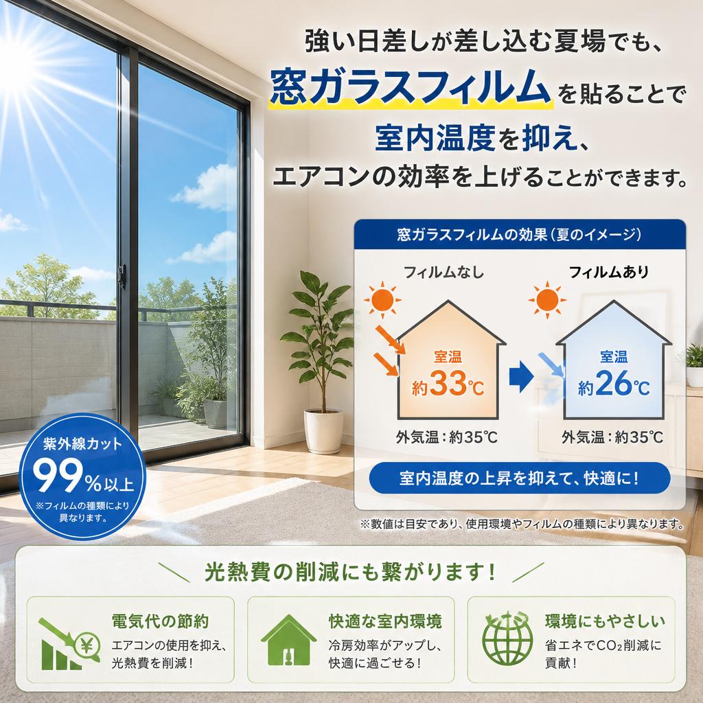 夏の対策：涼しく保つための断熱効果