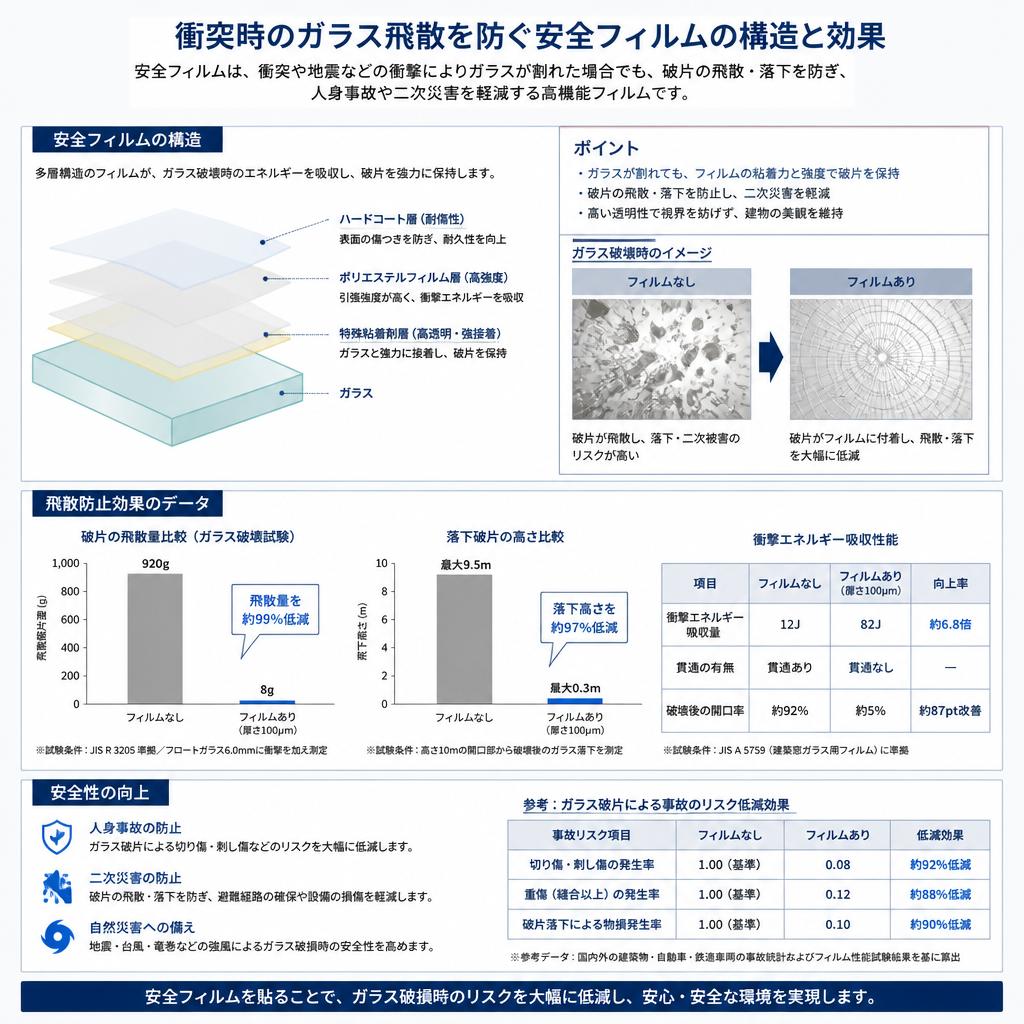 窓ガラスフィルムの効果とは？