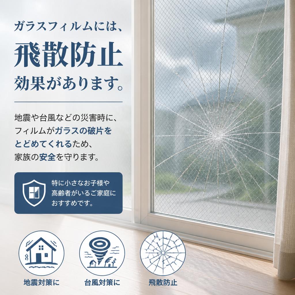 飛散防止と安全性の確保