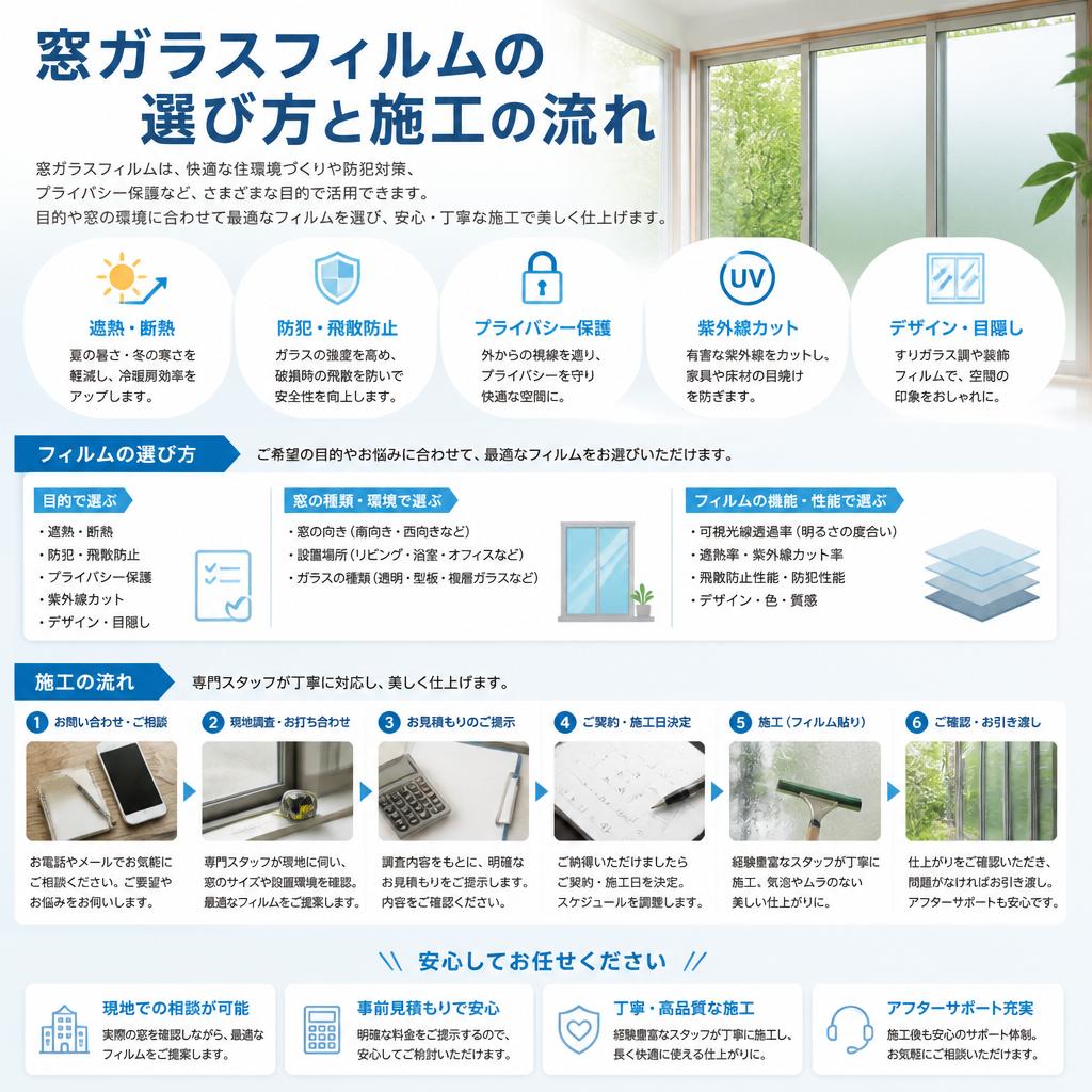 選び方と施工の手順