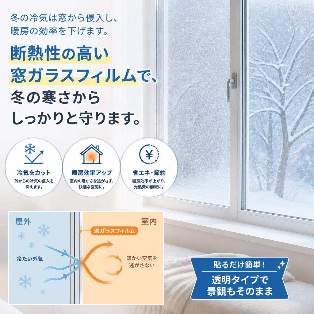 冬の寒さをシャットアウト